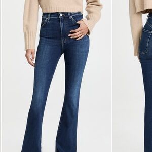 Citizens Of Humanity Dark Blue Flare Jeans